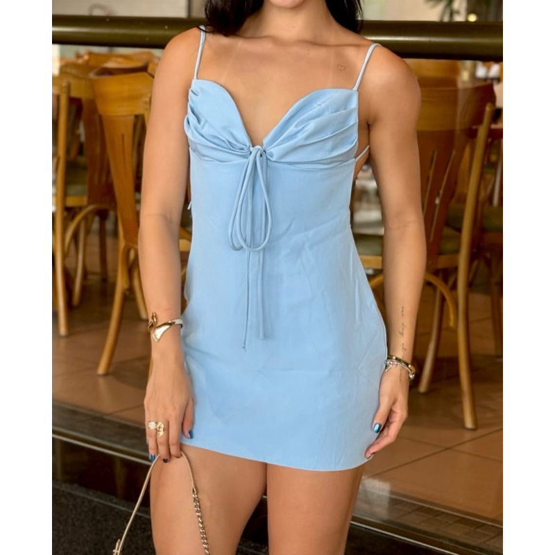 Vestido Alfaiataria Feminino - Curto e Elegante P- M em Oferta na Shopee