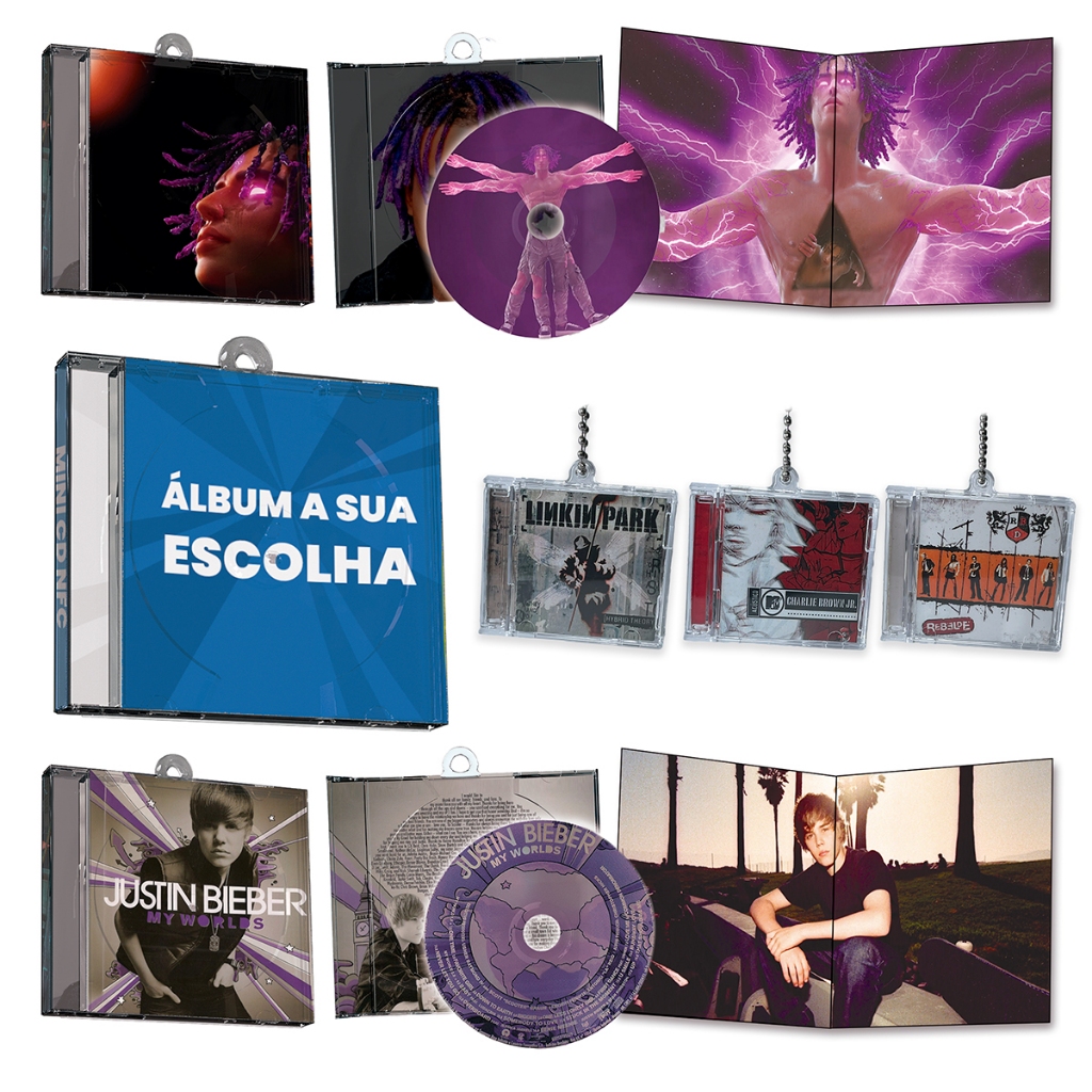 MINI ÁLBUM CD NFC |  ÁLBUM A SUA ESCOLHA 