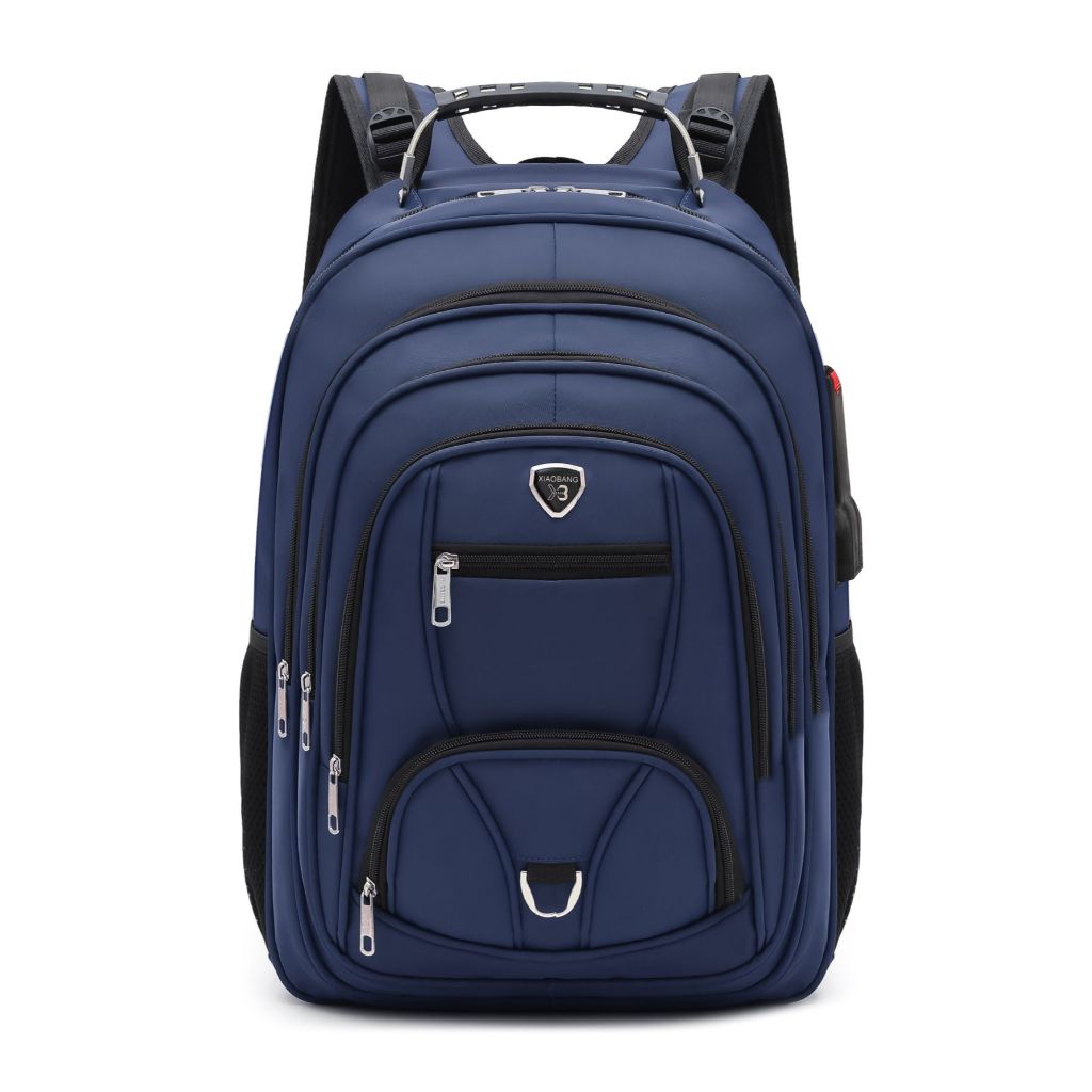 Mochila Notebook Impermeável Faculdade Trabalho Viagem Usb/Fone Cabo De Aço 20191 em Oferta na Shopee