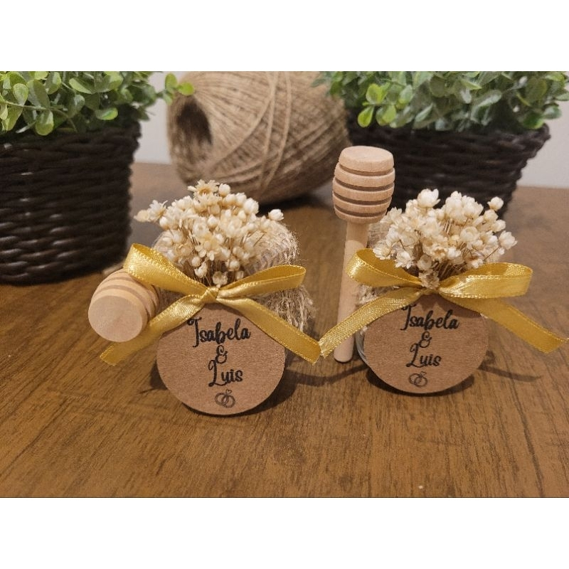 Lembrancinhas Potinho de mel Casamento Aniversário Pronta Entrega