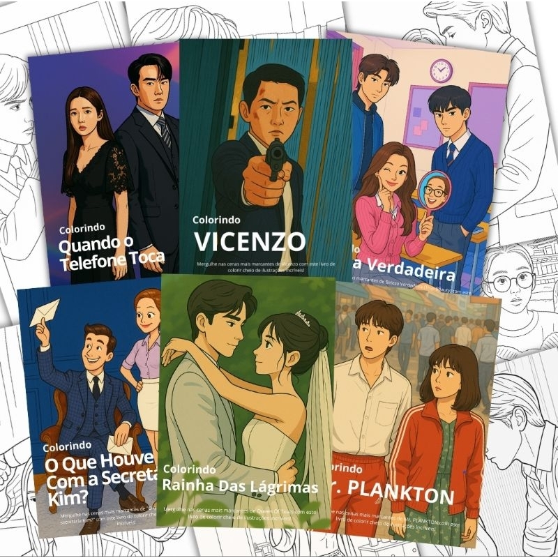 Livrinho De Dorama Para Colorir Adulto | Relaxar e se Inspirar em Oferta na Shopee