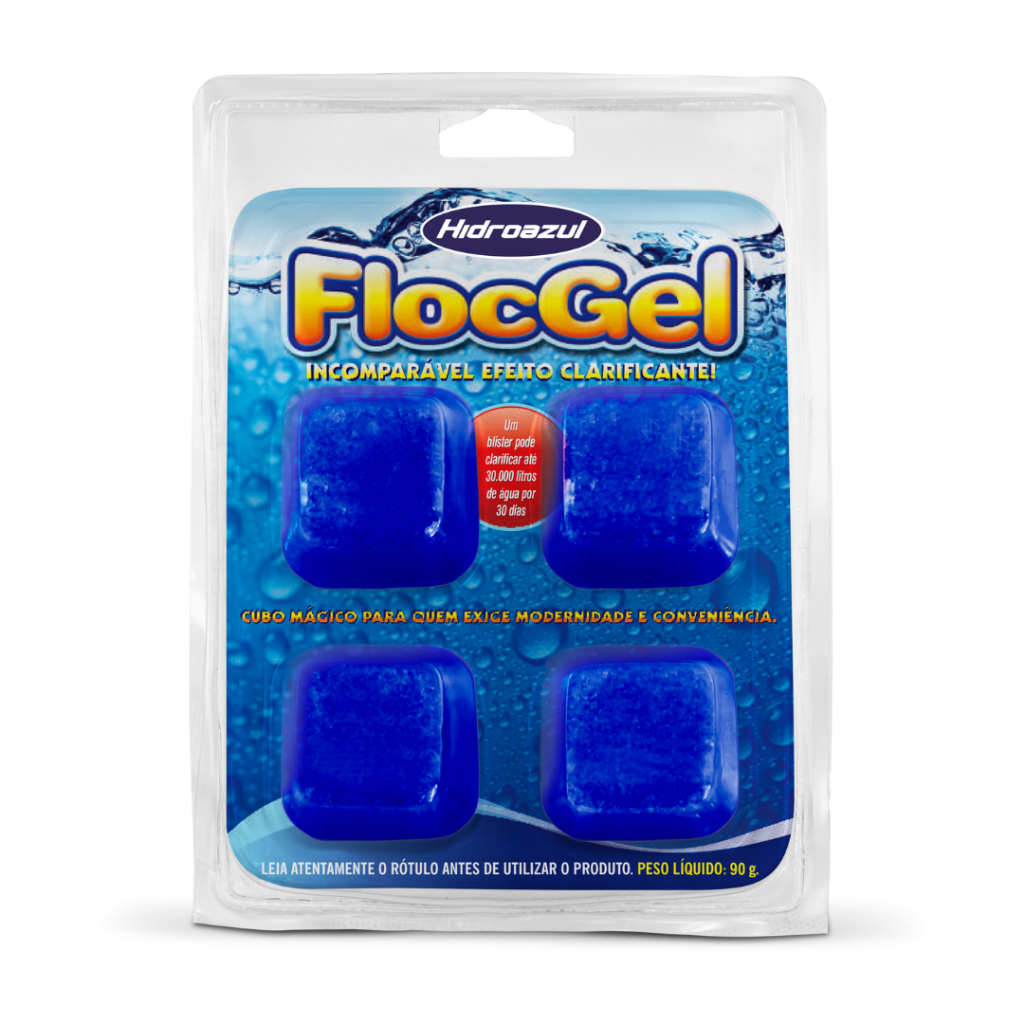 Clarificante em Gel FlocGel Hidroazul 4 Und em Oferta na Shopee