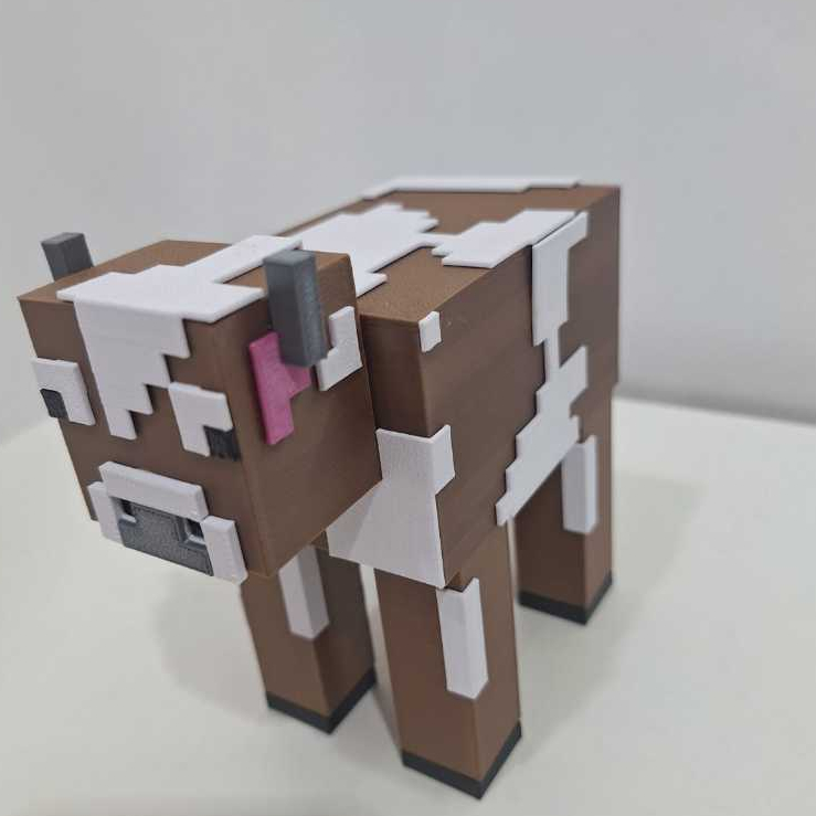 Boneco Vaca do jogo Minecraft