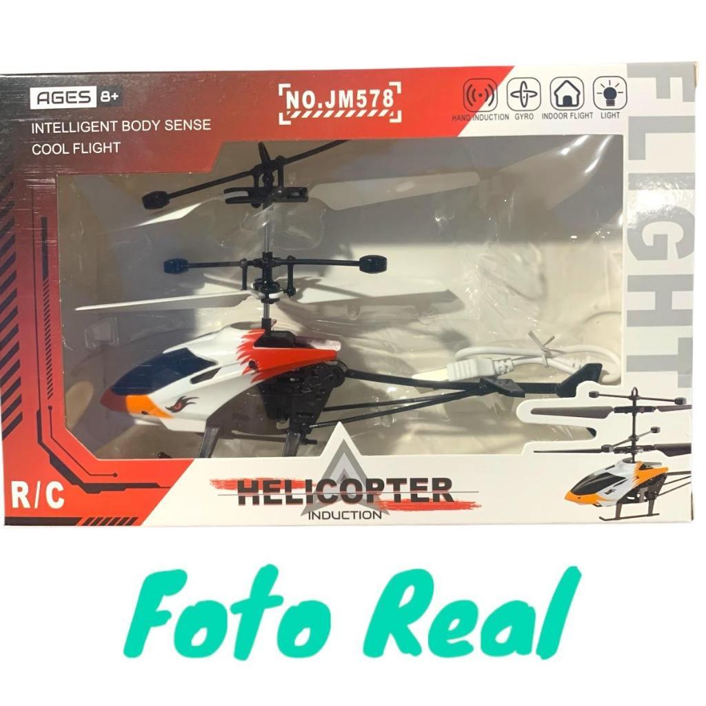 Helicóptero De Brinquedo Sensor Indução Recarregável Drone Avião helicopertero Infantil Presente