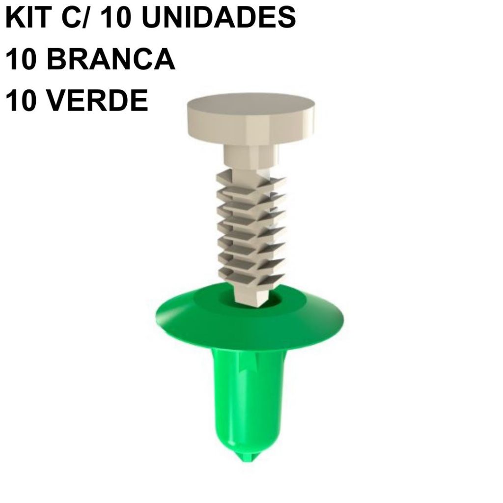 10 Grampo Moldura Paralama DianT./Tras Strada Adventure (08/12) Strada Locker (08/12) Strada Sporting (08/12)