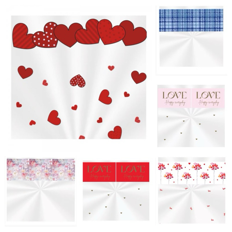 SacoTransparente 35X59 cm Decorado/estampado para cesta com 50 unidades em Oferta na Shopee