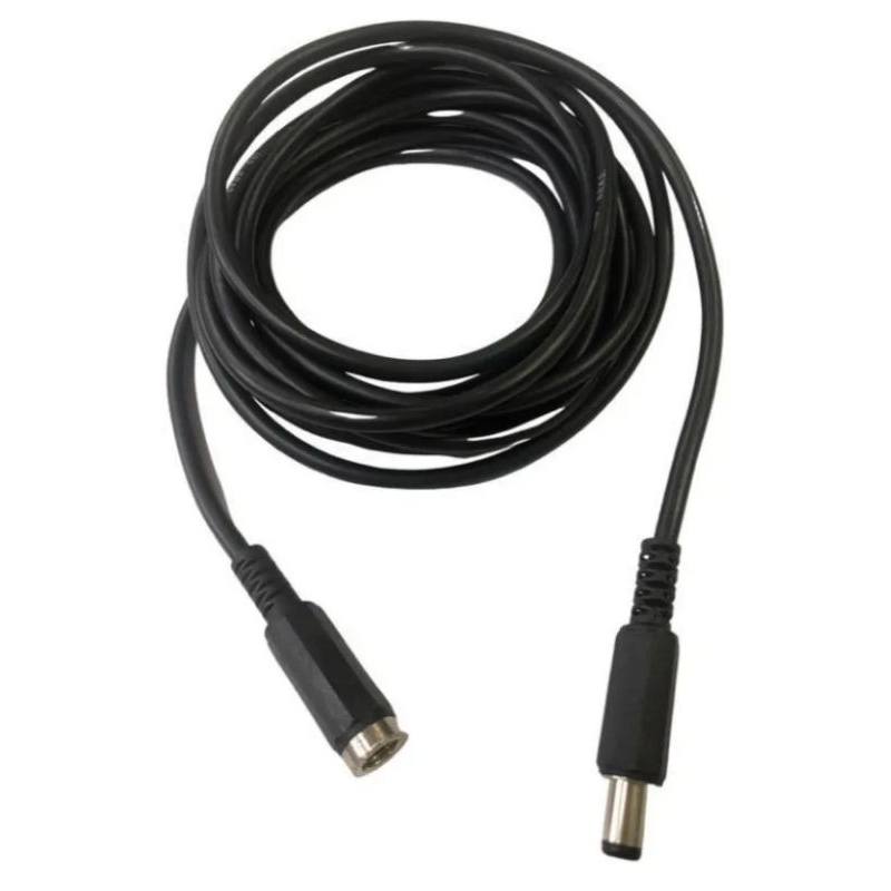 Cabo Extensor P4 Para Fonte Camera Led 2 Metros