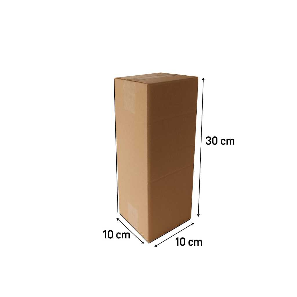 25 Caixas de papelão 10x10x30 para envio garrafa. em Oferta na Shopee
