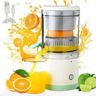 Espremedor Elétrico Portátil Turbo Sucos Recarregável USB 400ml Faça Suco Natural em Segundos