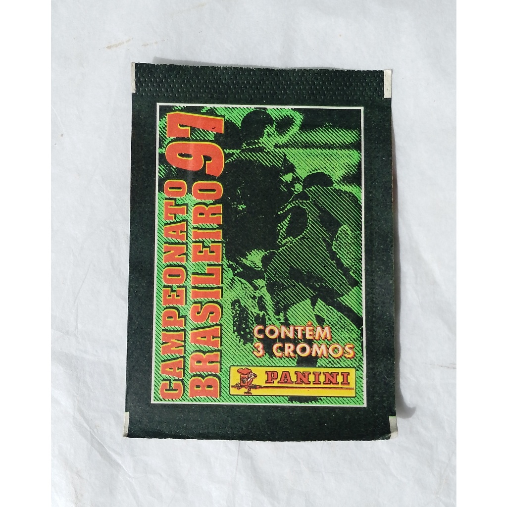 Envelope de Figurinhas Campeonato Brasileiro 97 - Lacrado