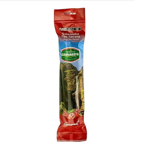 SALAME CANASTRA 270G 🔥 Sabor marcante e qualidade.
