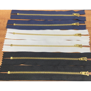 ZÍPER METAL MÉDIO FIXO REFORÇADO 18 CM. em Oferta na Shopee