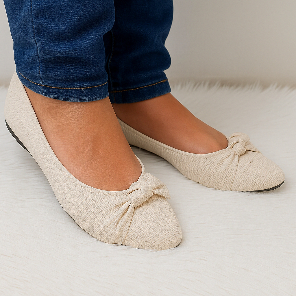Sapatilha Feminina Bico Fino Rasteirinha Plana Super Fácil de Calçar Confortável na Moda pra Você. em Oferta na Shopee