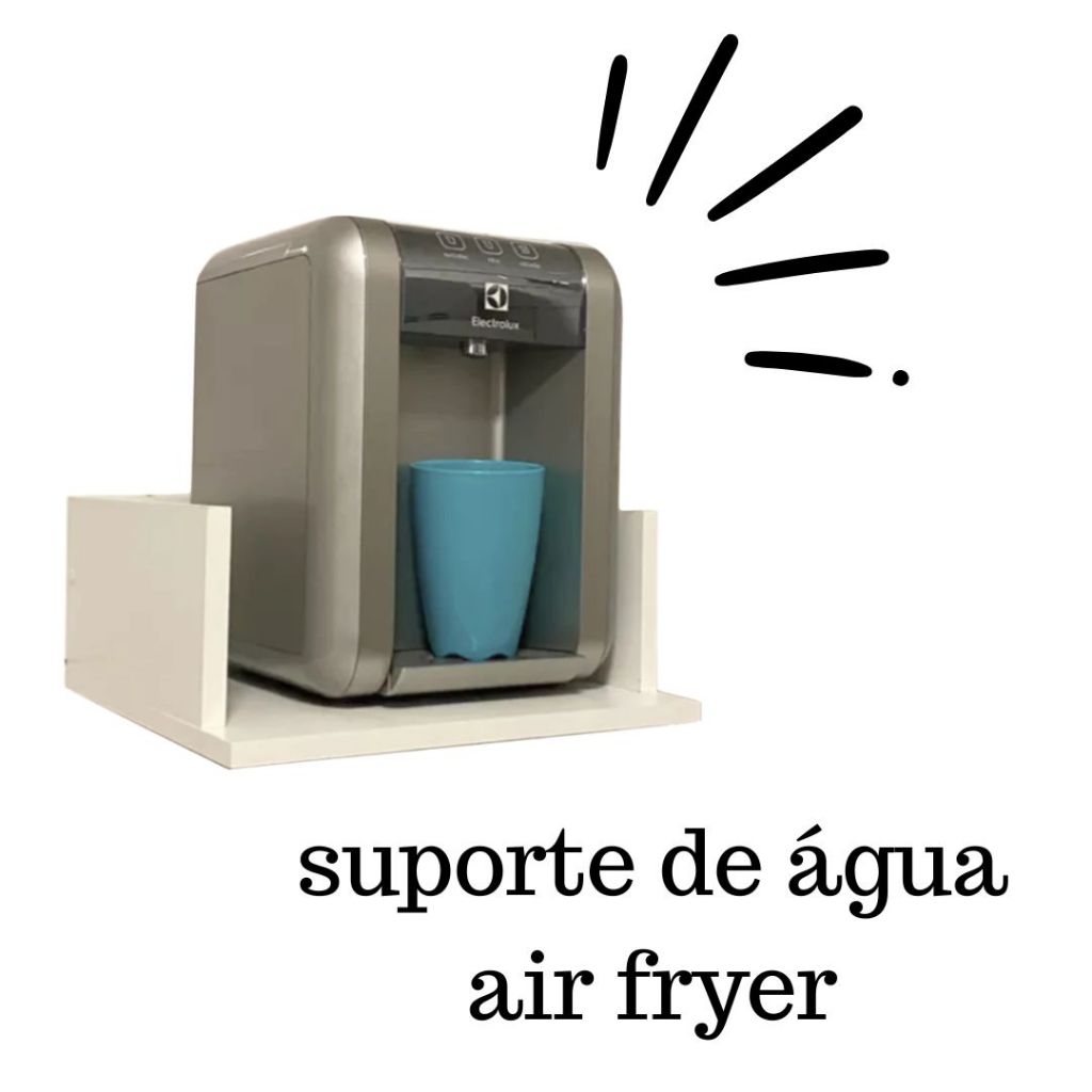 SUPORTE PARA FILTRO DE AGUA E AIR FRYER