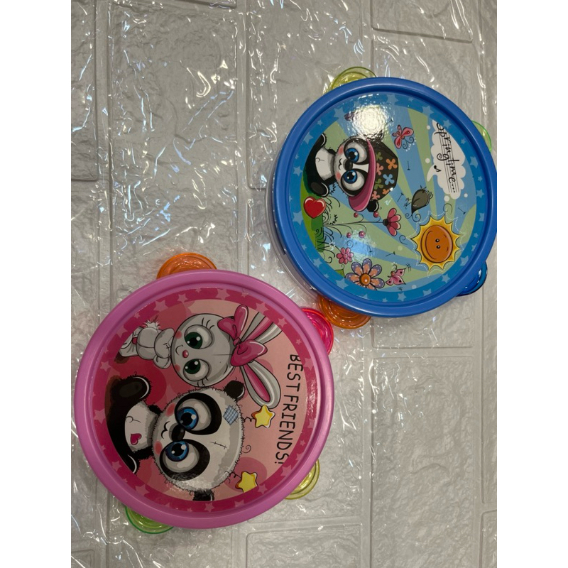 Pandeiro Infantil Hard Drums Estampas Sortidas