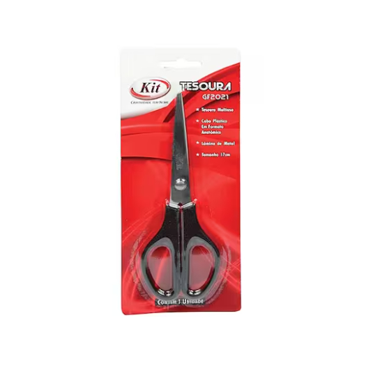 Tesoura Para Costura Multiuso Gf2021 17cm - Kit