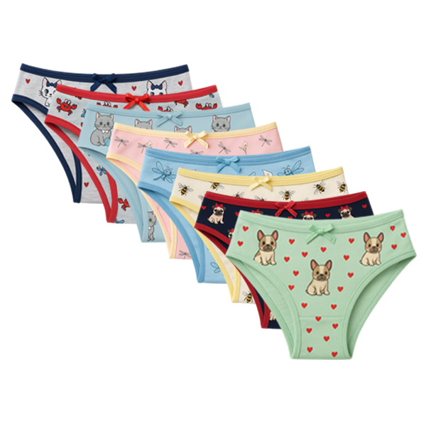 Kit 10 Calcinha Menina Moça Juvenil Estampada em Oferta na Shopee