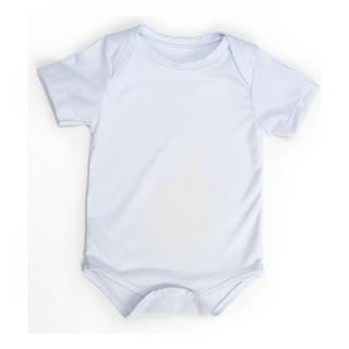 Body infantil kit 6 unidades 100% Poliéster liso ideal para Sublimação em Oferta na Shopee