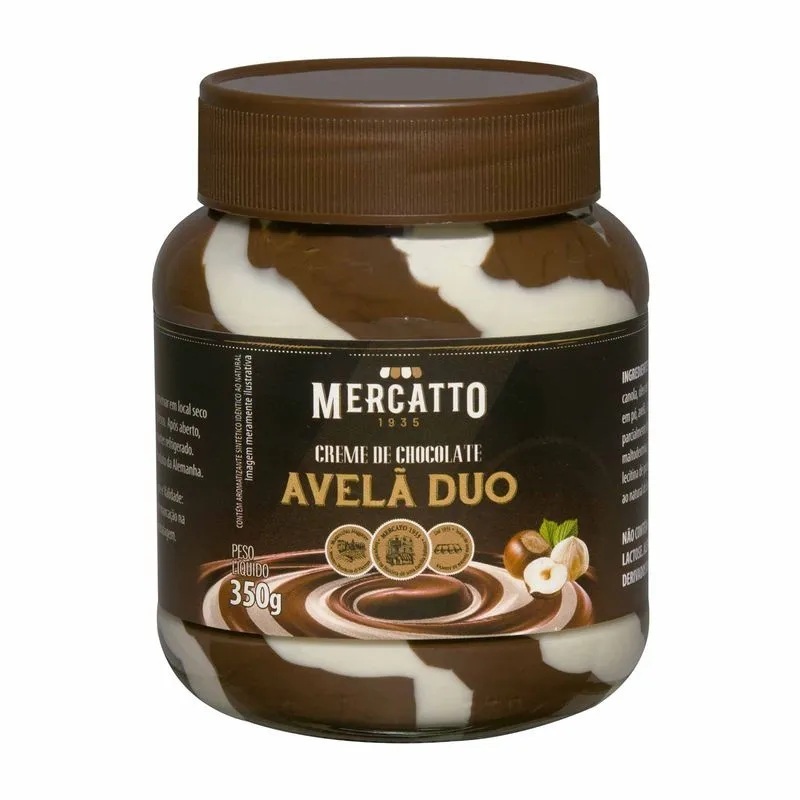 Creme de Avelã Duo Mercatto 350g - Alemanha