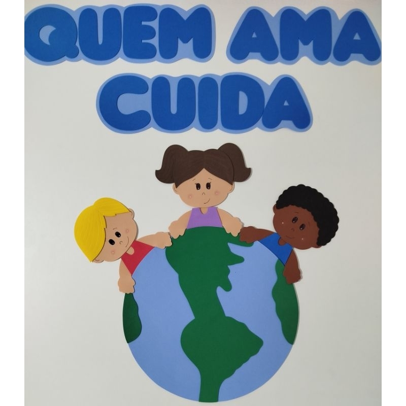 Planeta com Crianças/ Painel Dia do Meio Ambiente