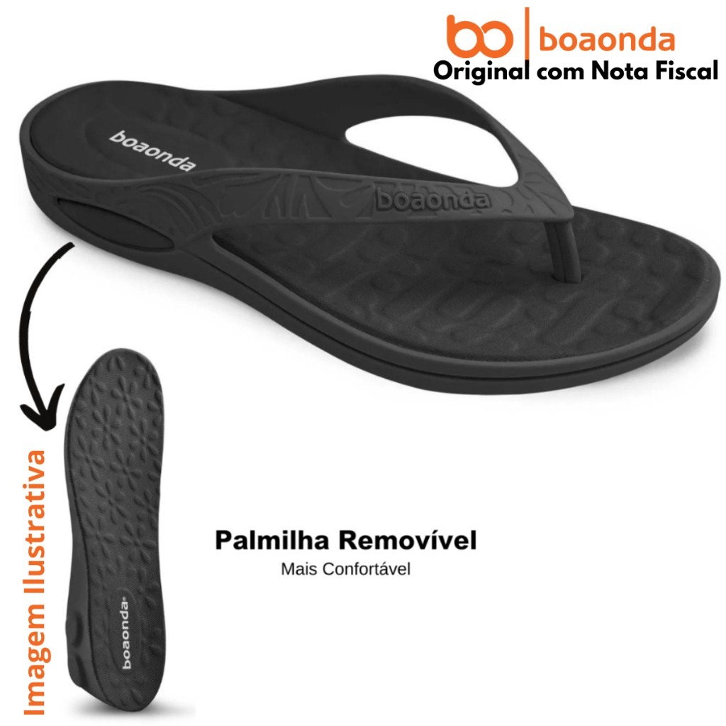 Chinelo Boaonda Lily Ortopédico Esporão – Original + Nota Fiscal Unissex