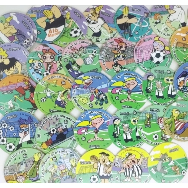 Tazos Cartoon Network Copa Toon Elma Chips 2002 (Unidade)