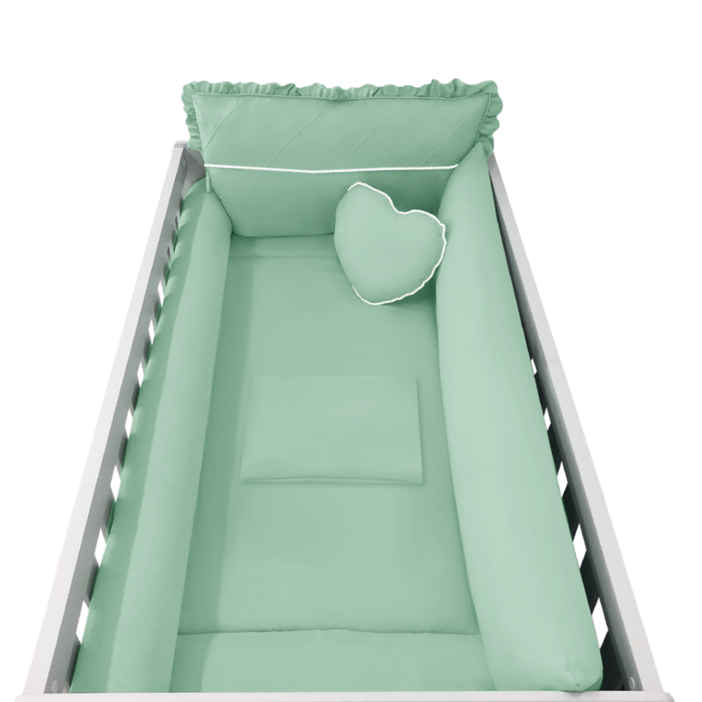 Kit Berço Berço com Mosquiteiro - Enxoval Encantador para o seu Bebê