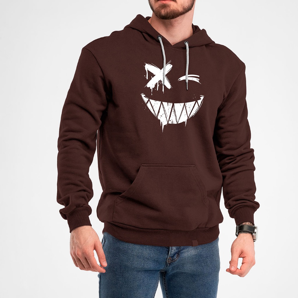 Moletom Unissex Feminino Masculino X Estampado Estampa Capuz Blusa Frio Moletons Algodão Canguru em Oferta na Shopee