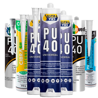 Adesivo De Silicone PU 40 Construção Veda Calha Sela Trinca Fixa Tudo Espelho Selante Poliuretano em Oferta na Shopee