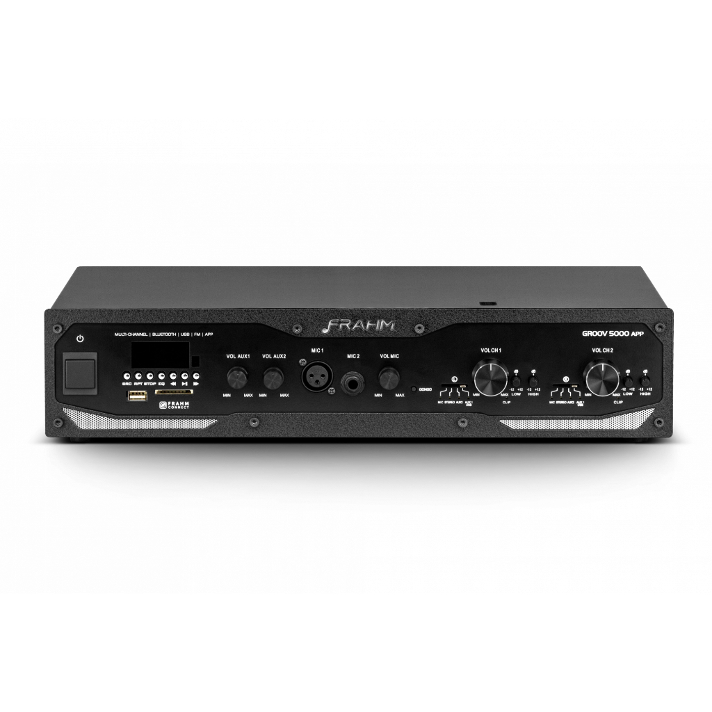 Amplificador Som Frahm Gr 5000 App Multi Channel Bt