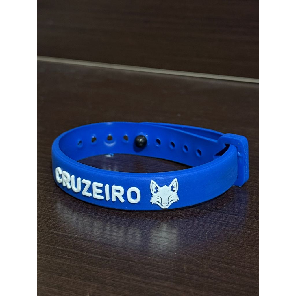 Pulseira Cruzeiro Cabuloso Time de Futebol Brasileiro