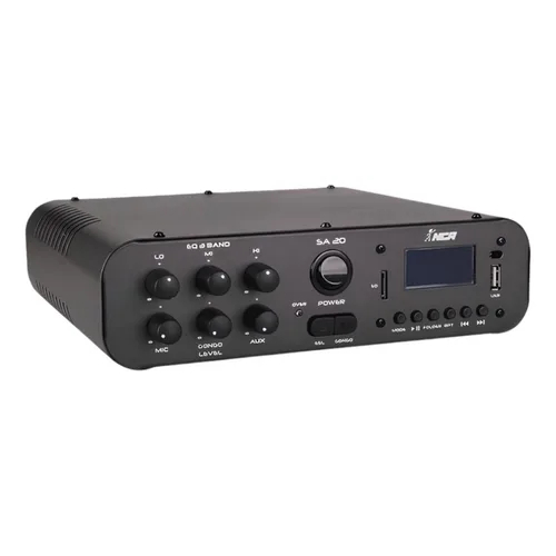 Amplificador Compacto Som Ambiente Sa20 NCA Profissional