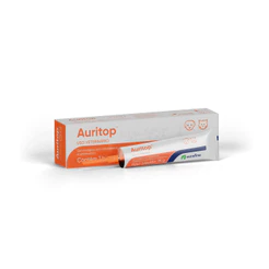 Auritop 15g Gel Otológico para Cães e Gatos Ourofino