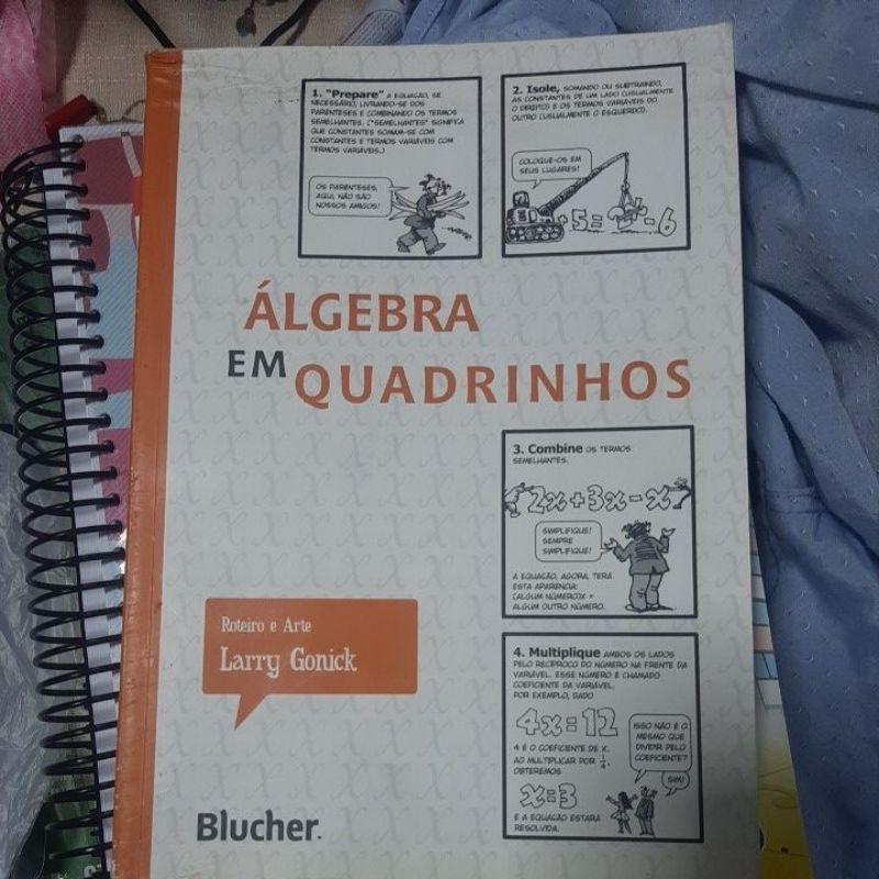 Quadrinhos ou HQ ou Mangá de Álgebra básica e Álgebr Linear, Cálculo Diferencial e Integral 1,2 e 3