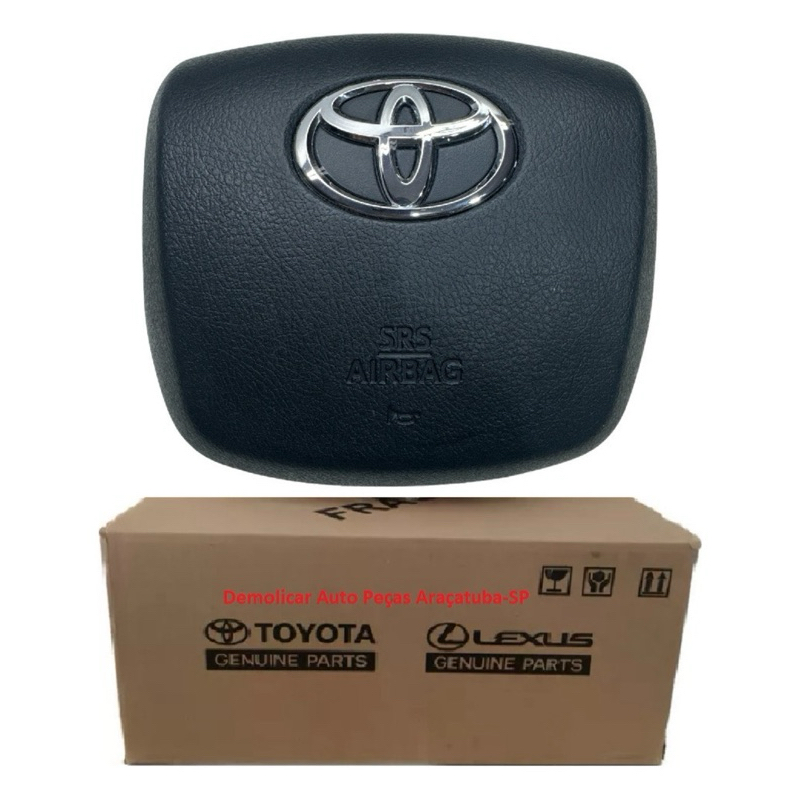 Tampa Capa Airbag Volante Hilux 2016/2024 Hilux Sw4 2016/24 em Oferta na Shopee