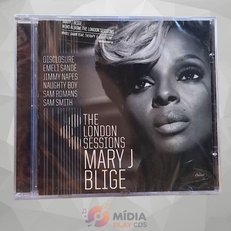 CD Mary J. Blige The London Sessions [Original Right Now Follow] LACRADO