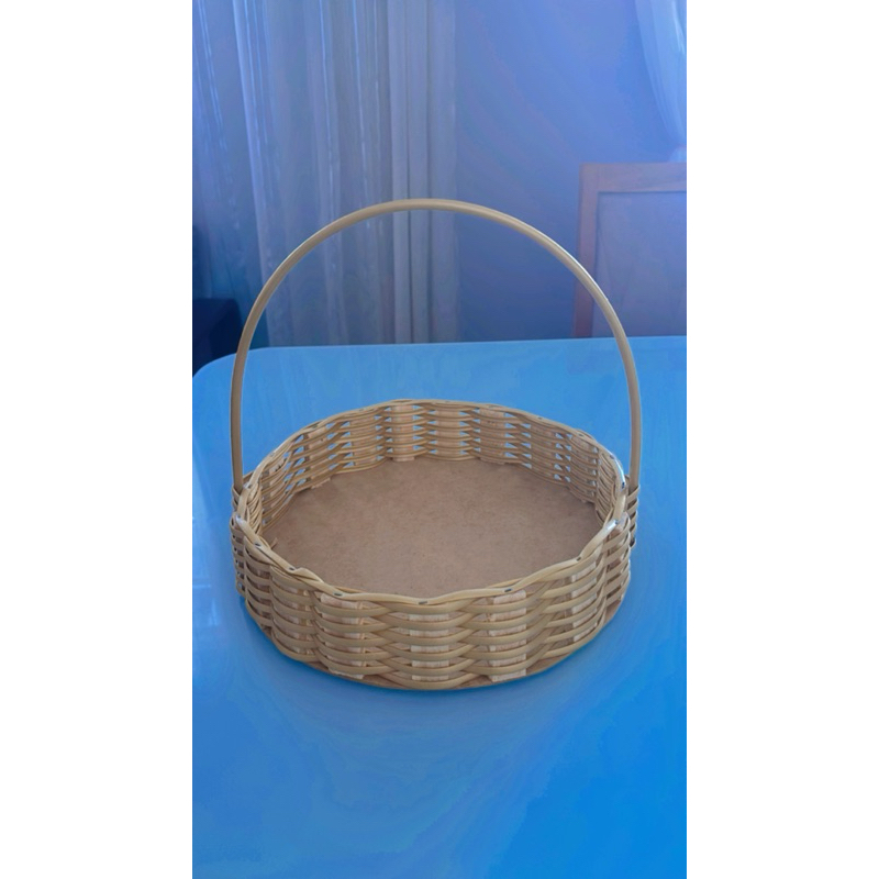 Fraldeira de 30x30x6cm kit com 2 unidades cesta chocolate café da manhã flores dia dos namorados dia das mães