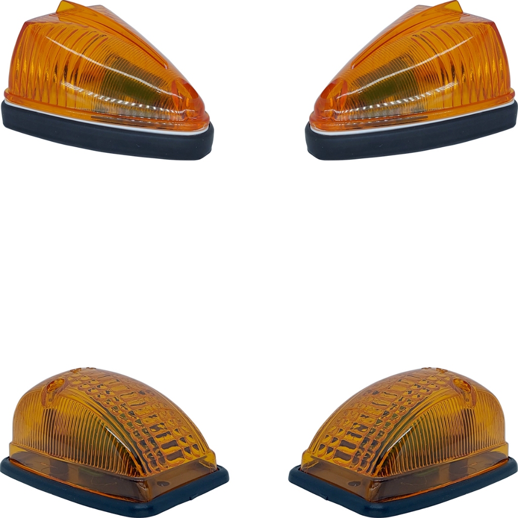 Kit De Lanterna Para Caminhão Mercedes-Benz Mb 608 Setas e Teto Delimitadora