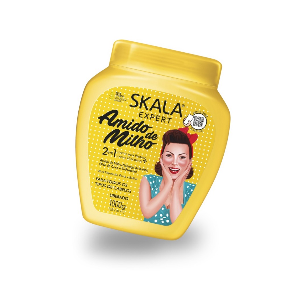 Creme de Tratamento Amido de Milho - Skala 1000g
