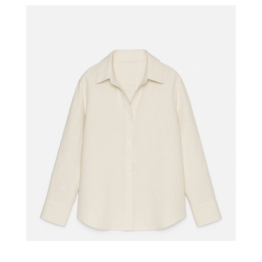 CAMISA SOCIAL FEMININA MANGA LONGA ALFAIATARIA em Oferta na Shopee