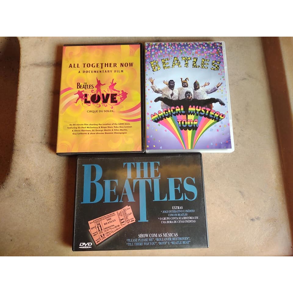 The Beatles Magical Mystery Tour + Ringo Starr + John Lennon Doc Combo 5 Dvds