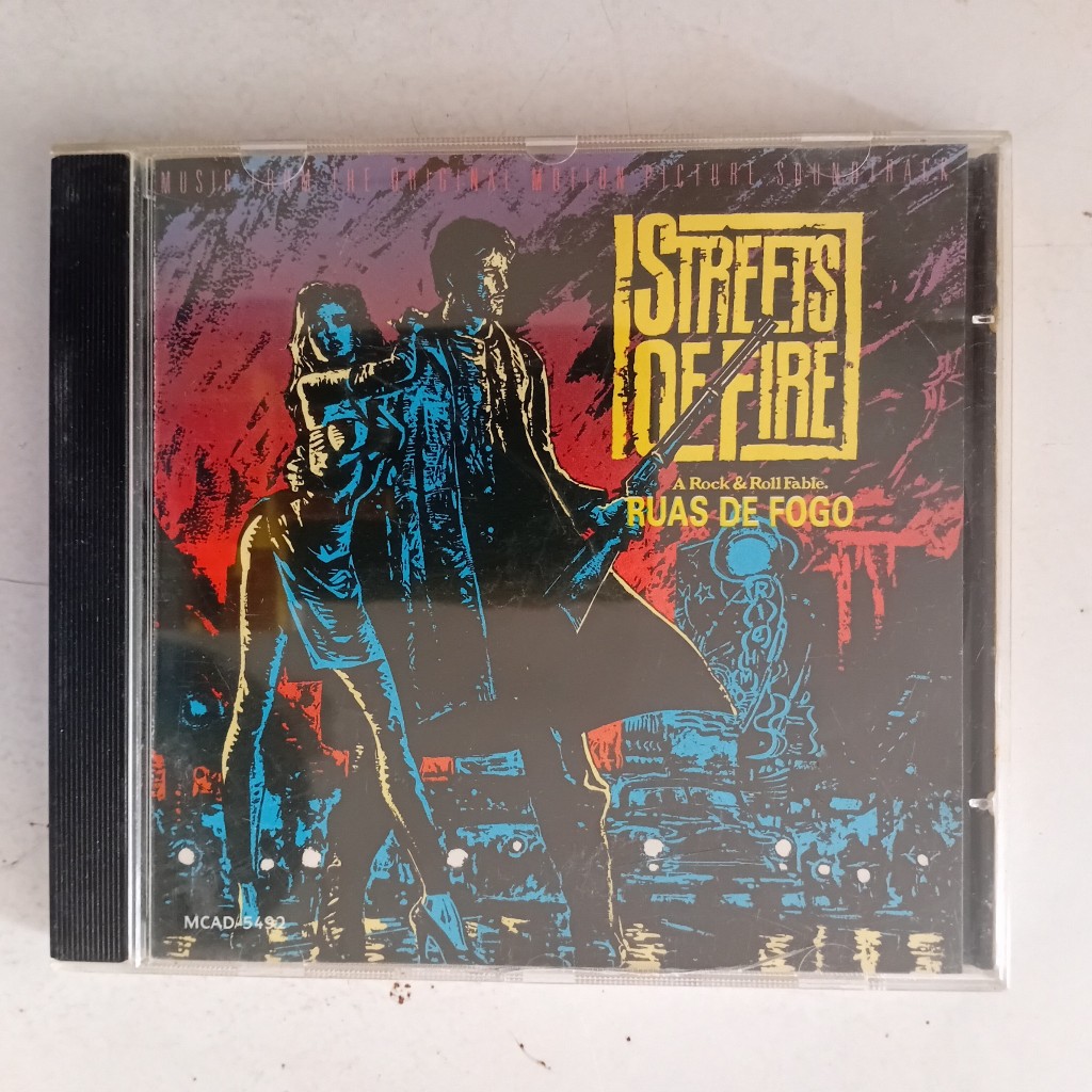 CD Streets Of Fire - A Rock & Roll Fable - Ruas De Fogo - Trilha Sonora