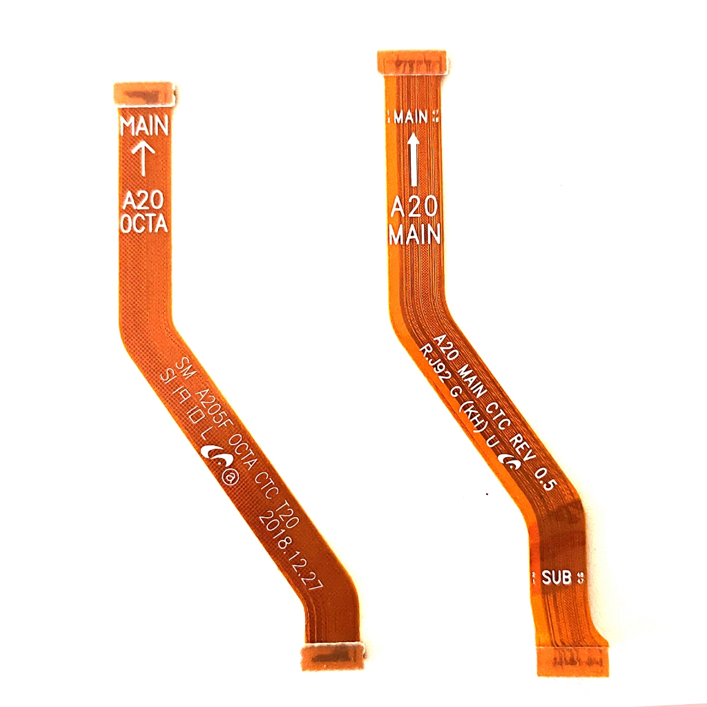 【Samsung A20】A205F/A205G Celular Flex de Carga Flex LCD Cabo Flex Sub Placa Flex Flat Main Promoção