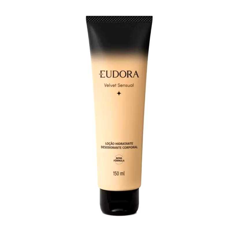 Creme Hidratante Corporal Loção Desodorante Eudora Velvet Sensual 150ml Feminino