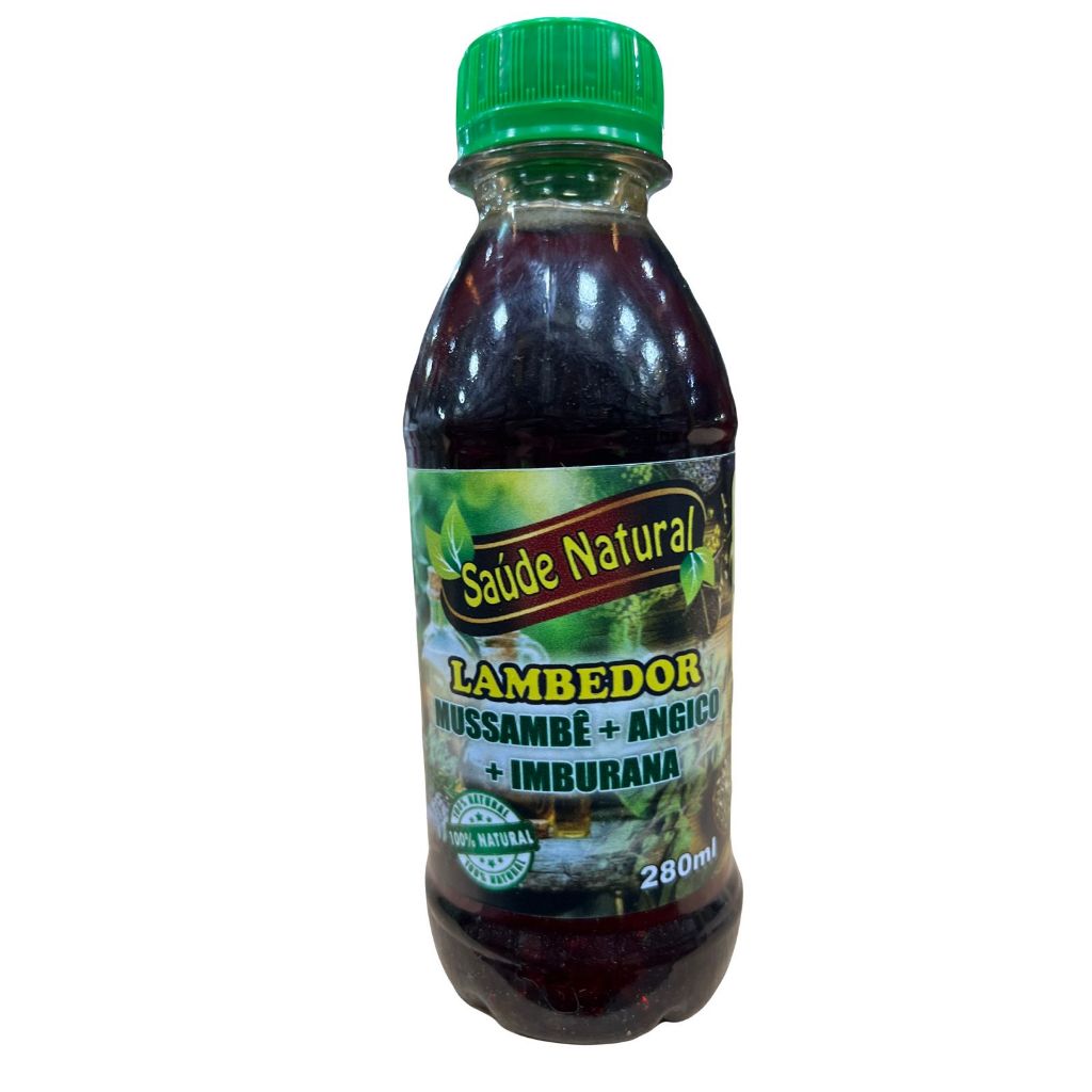 LAMBEDOR DE MUSSAMBÊ, ANGICO E IMBURANA 280 ML - 100% NATURAL FEITO COM MEL