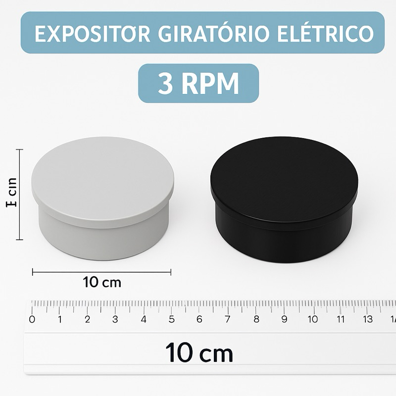 EXPOSITOR GIRATÓRIO ELÉTRICO 110V ou 220V — A ESCOLHA INTELIGENTE PARA SUAS VENDAS!