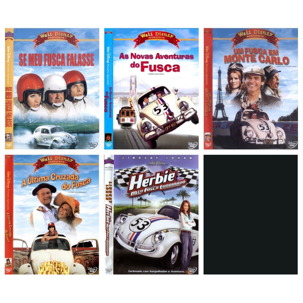 Coleção Dvd Filme: Herbie - Se Meu Fusca Falasse