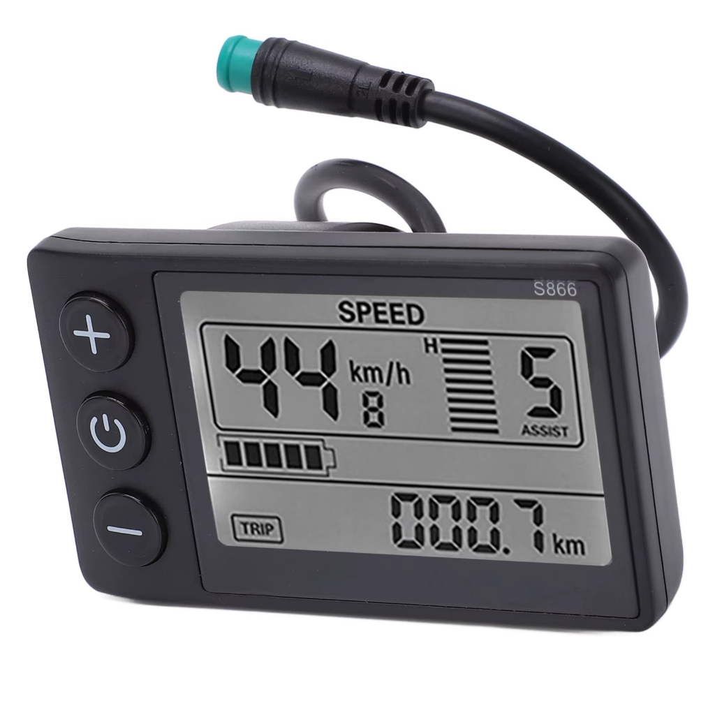 Display S866 Bike Bicicleta Scooter Veículo Elétrico Conector À Prova D' Água Scooter