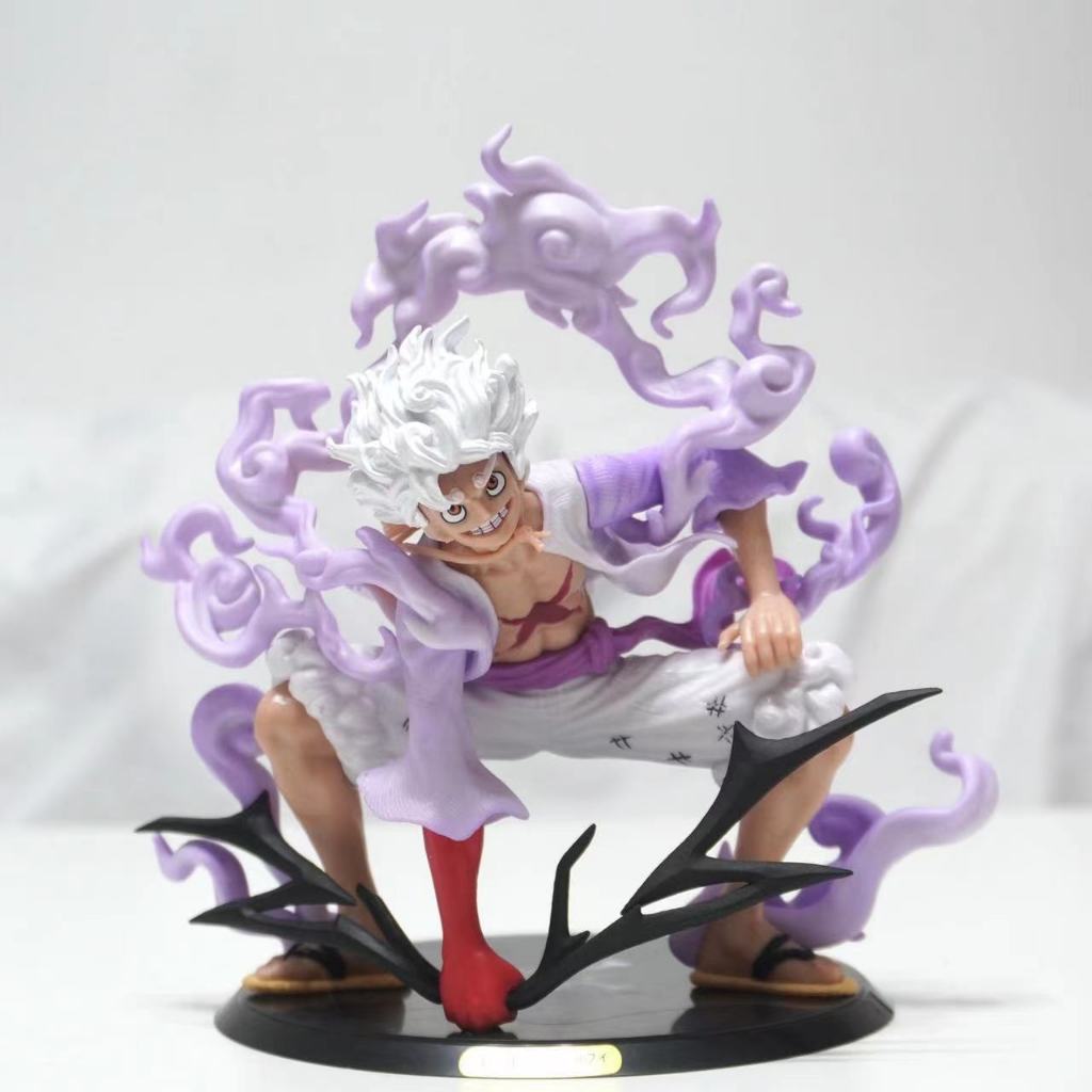 Action Figure Monkey D. Luffy Gear 5 Nika - One Piece - Boneco do Rei dos Piratas - Figura de Ação