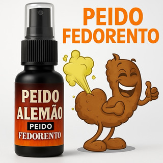 Kit 02 Peido Alemão Pum  Pegadinha Super Forte 30ml